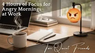 4 Hours of Focus for Angry Mornings at Work #deepfocus #ambientmusic