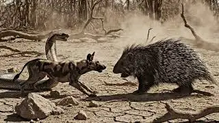 Title:Ultimate Wildlife Fight 🐍🦡🐕 | Cobra vs Africa&rsquo;s Deadliest Animals