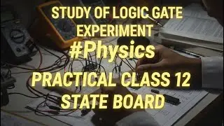 Logic gate Experiment class 12 |Study of #logicgates to varify output of gates #Experiment #class12