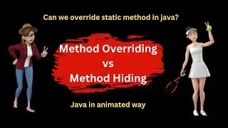 Can we override Static method in java | Method Hiding vs Method overriding