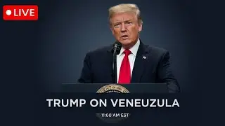Trump Speaks on Venezuela | Live at 11:00 AM EST