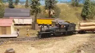 Coal Creek Lumber Co. Log train to Mill from Tiger Mountain