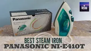 PANASONIC NI-E410T STEAM IRON - BEST STEAM IRON? USER IMPRESSIONS, PROS & CONS AFTER 1 YEAR OF USE.