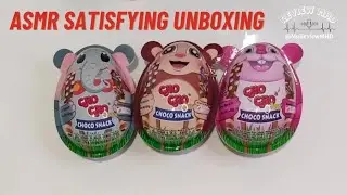 SATISFYING ASMR Video UNBOXING Big ChoCho Giant Egg CHOCOLATE 🍭🍬🍫🍿#asmr #satisfying #asmrvideo