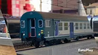 Regionale con la E464 livrea Leonardo Express