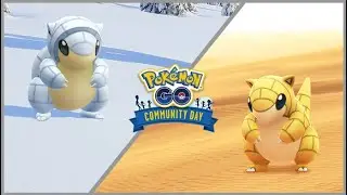 March 2022 Community Day - Sandshrew (Pok&eacute;mon GO)