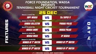 FFC 2025 || WADSA COURT vs SP WADSA || WDZ LIVE