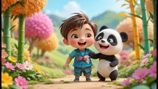 Panda Bear Panda Bear, Spin Around Rhyme Song | Popular Nursery Rhyme | Educational Kids Songs