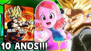 DRAGON BALL XENOVERSE 1 COMPLETOU 10 ANOS DE EXISTÊNCIA !!!