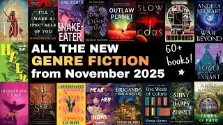 New Science Fiction, Fantasy, and Horror Books: November 2025