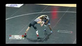 125lbs Gylon Sims (The Citadel) vs Tyson Lane (Gardner Webb)