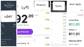 Uber и Lyft в Денвере. Эпизод 9 | Неделя за 2000 долларов | Amazon | Door Dash | Стратегия Денвера