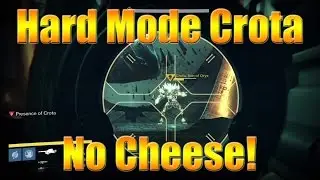 Beating Crota on Hard Mode No Cheese