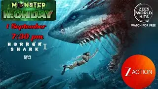 Monster monday premier 💥 Horror Shark 1 September 7:30 pm #movie 