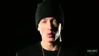 Eminem- Talking about COD Ghost and his new song survival.