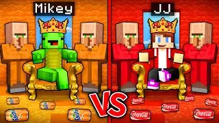 Mikey FANTA vs JJ COCA COLA King Battle in Minecraft ! - Maizen