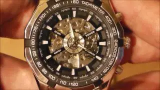 Механические часы с автоподзаводом Winner Skeleton Luxury