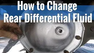 Chevy Truck Diff Fluid Change