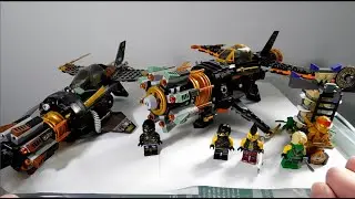 Comparing The Lego Ninjago Boulder Blasters! | set 70747 and Legacy 71736