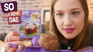 OSTEREIERSPEZIAL - Milka Löffeleier selber machen! | DIY | SO GEHT DAS