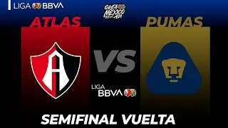 Resumen | Atlas vs Pumas | Liga BBVA MX - Grita M&eacute;xico A21 |&nbsp;Semifinal Vuelta
