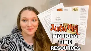 FALL THEMED HOMESCHOOL MORNING BASKET | AUTUMN HOMESCHOOL MORNING TIME RESOURCES