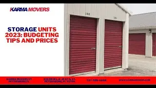 Storage Units 2023: Budgeting Tips and Prices | Karma Movers St Petersburg FL