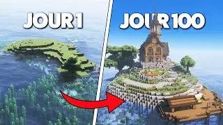 100 Days to Create an Empire in Minecraft