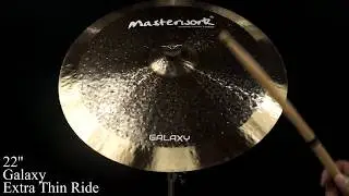 Masterwork Galaxy 22'' Extra Thin Ride | Masterwork Cymbals