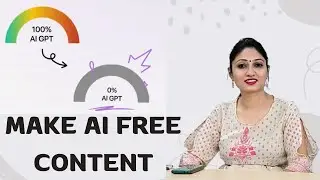 Surpass AI Detection in Your Content | 100% Authentic | Free Tool | @turningpoint15