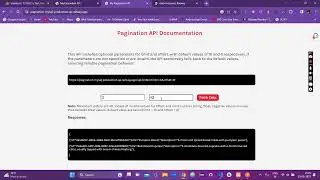 Pagination API using MySQL, Nodejs and Express - Project Demo