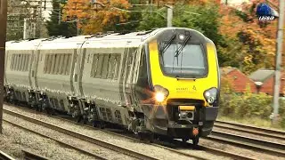 British Rail Class 221 Super Voyager 🚄 Diesel High Speed Trains in London - 22 November 2023