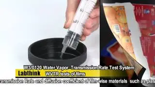 ISO 2528 Water Vapour Transmission Rate of Packaging Films - Labthink