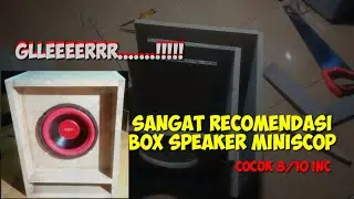 cara membuat box speaker miniscoop 8/10 berikut skemanya ]mudah dan simpel
