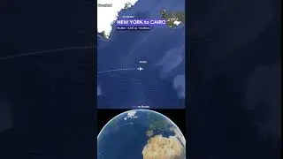 NEW YORK to CAIRO Flight Time and Distance