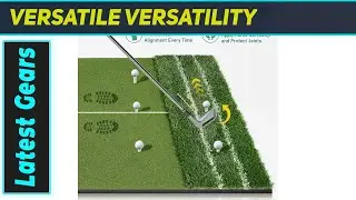 WOVUO Dual Turf Golf Mat: Master Your Swing Anywhere!