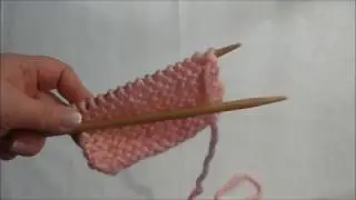 Learn to Knit - Purl Stitch (p) UK