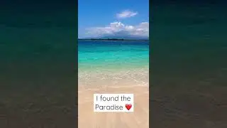 This is Gili Meno 🏝️ #gilimeno #gili #giliisland #travelvlog #traveling #beach #beachlife #sea #omg