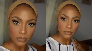 FLAWLESS FULL FACE NEUTRAL SOFT GLAM MAKEUP TUTORIAL for  #WOC  *Beginner Friendly  *Detailed