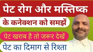 पेट रोग और मस्तिष्क के कनेक्शन को समझें | Brain and Gut Connection | Gut Brain Connection | 