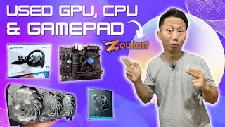 (Hindi) USED SECOND HAND GPU GRAPHICS CARD , USED CPU Processor COMBO AND MANY MORE IN ZOUKART.COM