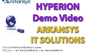 HYPERION ONLINE TRAINING Videos  | Financial Management Training Classes Demo | Overview