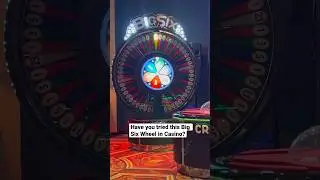 Have you tried this Big Six Wheel Spin in #Casino, win up to 1000x? #shorts