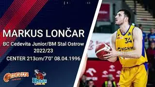 Markus Lončar I 2022/2023 I BC Cedevita Junior/BM Stal Ostrow