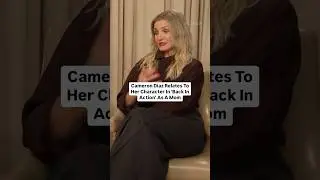 Cameron Diaz Relates To Her Character In 'Back In Action' As A Mom