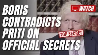 Boris on The Official Secrets Act
