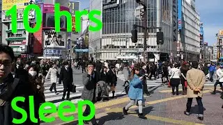 10 Hours of Bustling Sidewalk Sounds for Relaxation and Sleep | White Noise Ambience