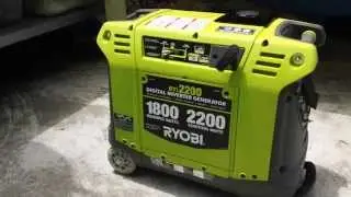 Ryobi RYi2200 Inverter Generator - Quick Start and Review