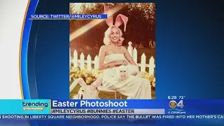 Trending: Miley Cyrus Easter Photo Shoot