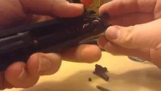 Airsoft tutorial on how to disassemble a standard spring pistol and reassemble